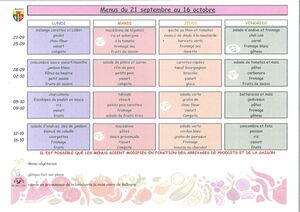 MENU CATINE 2