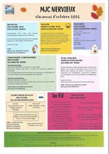MJC octobre
